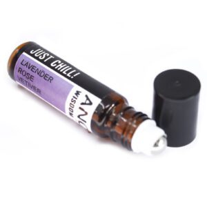 Roll-on de aceites esenciales de lavanda, rosa y vetiver 10ml